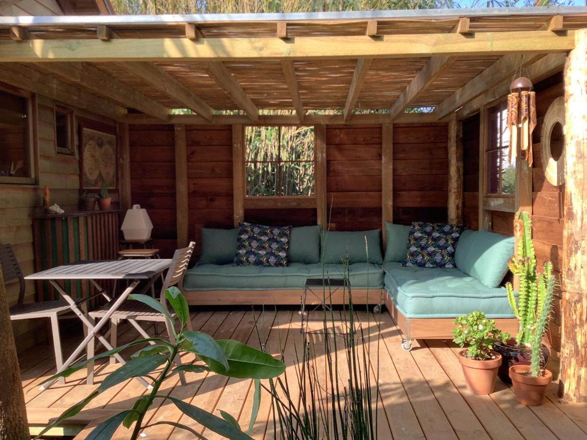 La Cabane D'Arbolateia Piscine & Spa 비다르 외부 사진